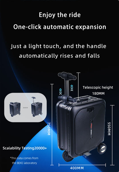 Rideable Smart Suitcase – 28 L | 13 km/h
