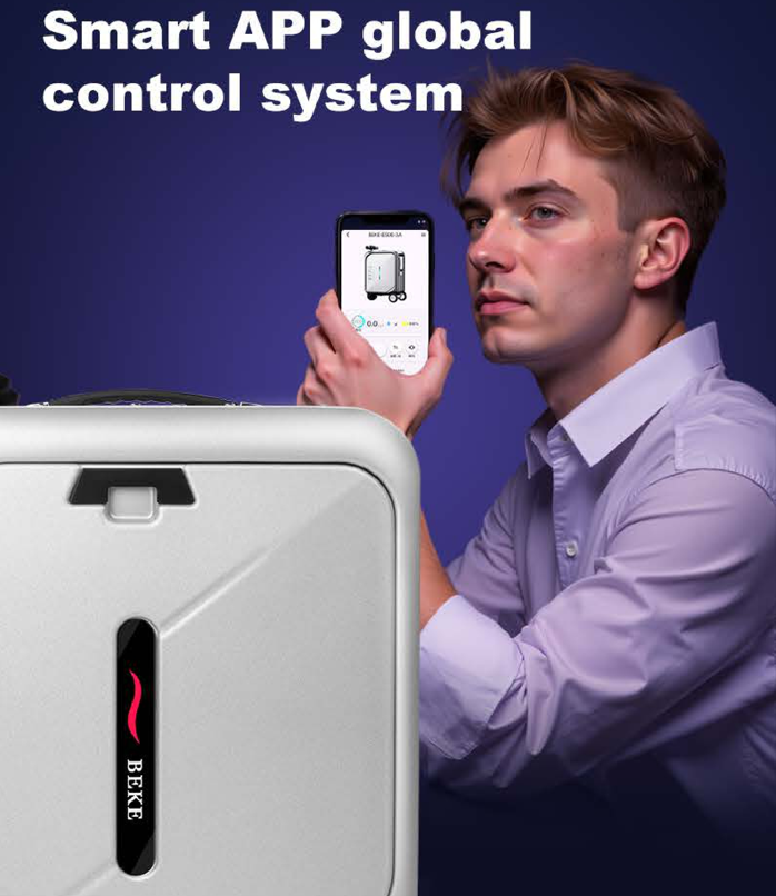 Rideable Smart Suitcase – 28 L | 13 km/h