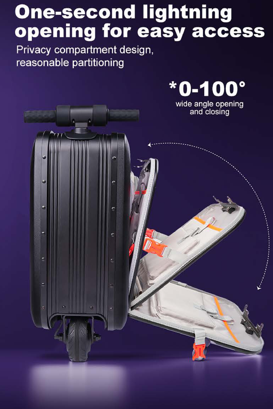 Rideable Smart Suitcase – 28 L | 13 km/h